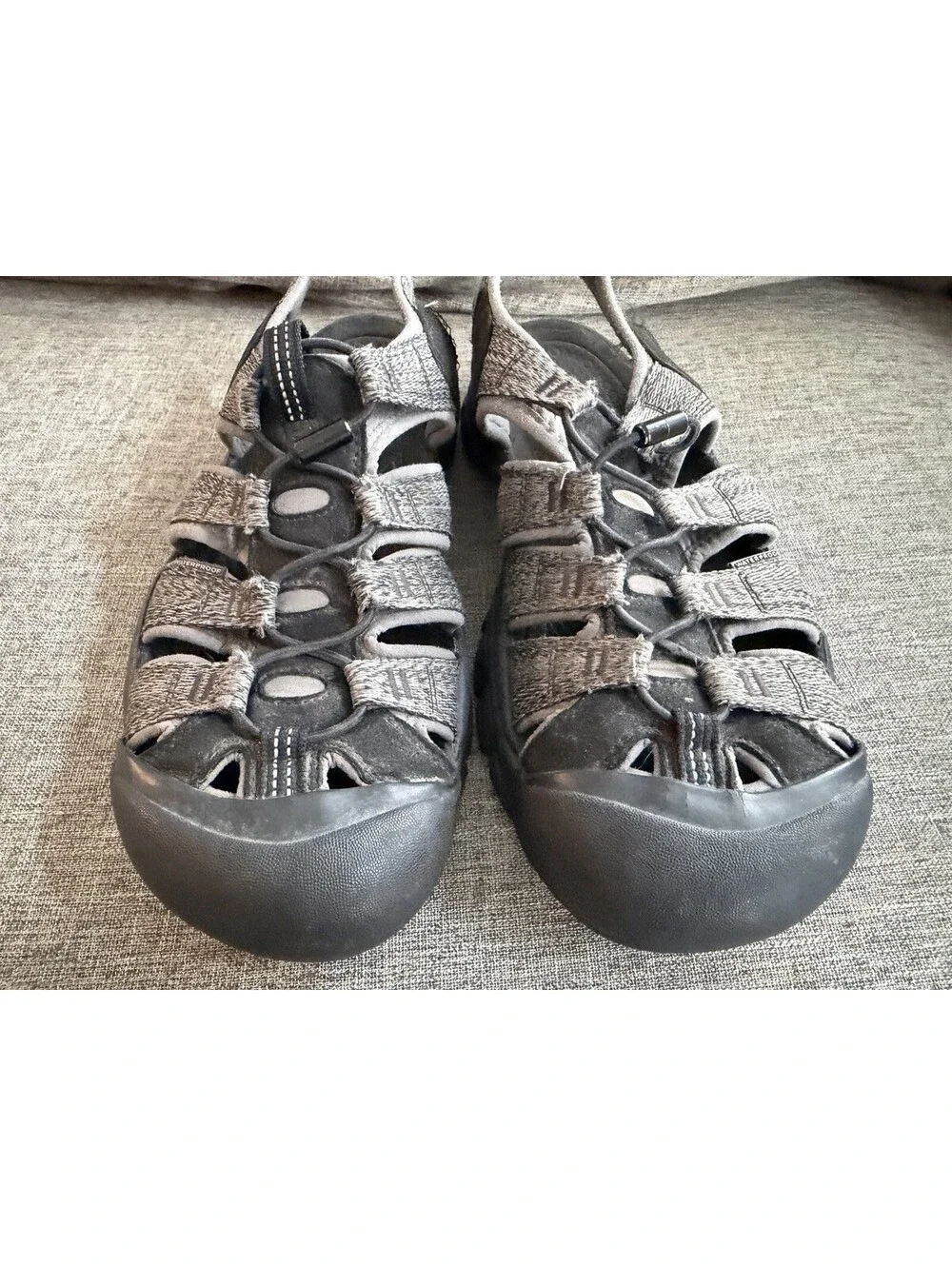 Keen Newport H2 Waterproof Sandals Mens 11 Gray Black Hiking Water Shoes